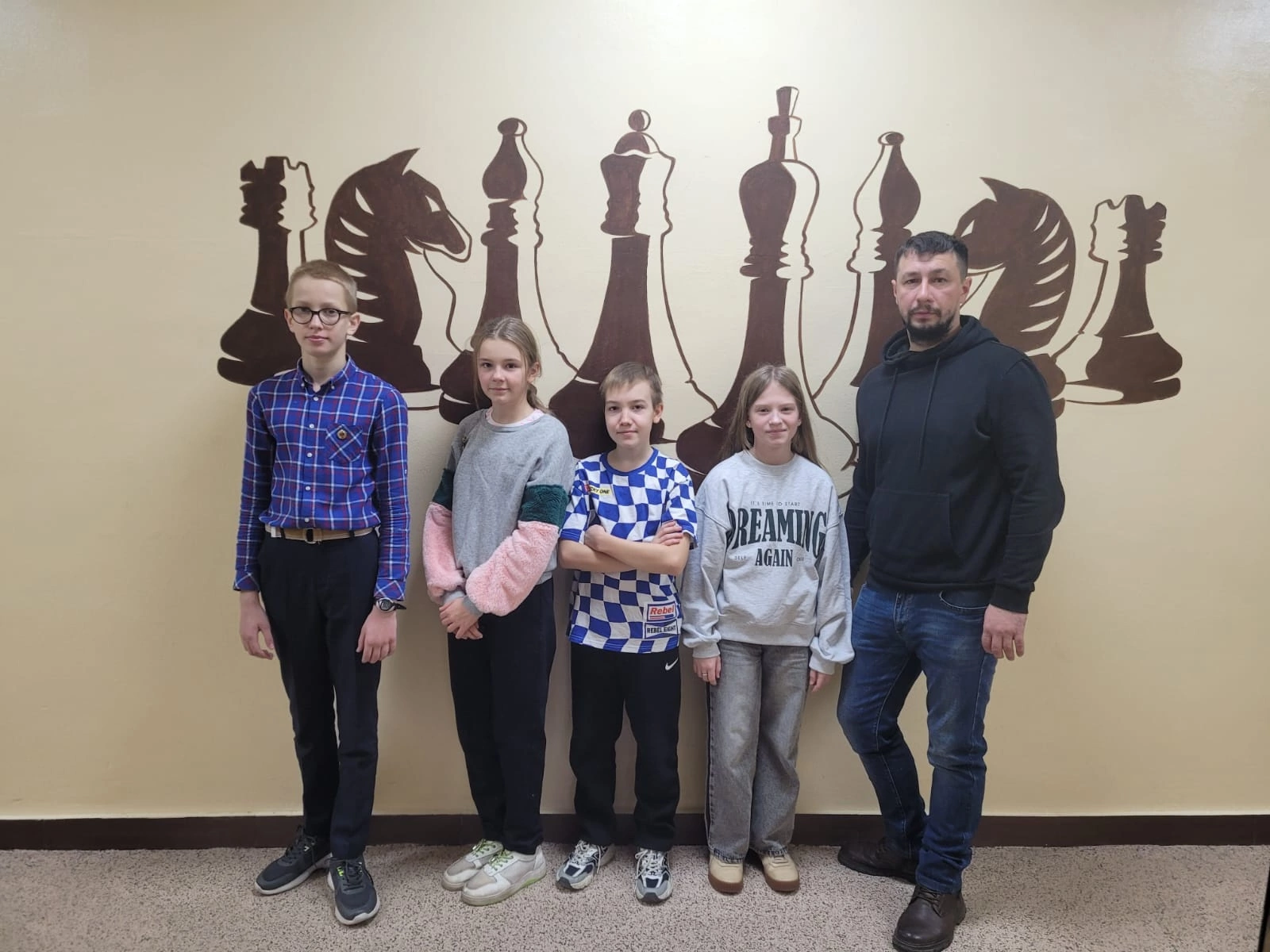 Победа наших школьников в шахматном турнире.
